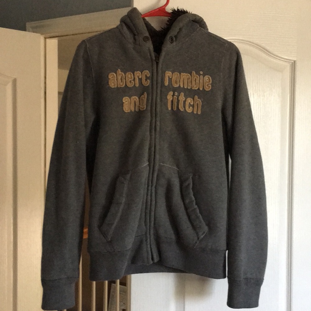 Abercrombie & Fitch fully lined hoodie